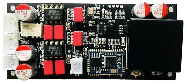 Alt view image 2 of 3 - Nvarcher QCC5125 HIFI Bluetooth 5.1 Lossless Receiver ES9038 Decoder Board OPA2604 OP AMP LDAC With isolated