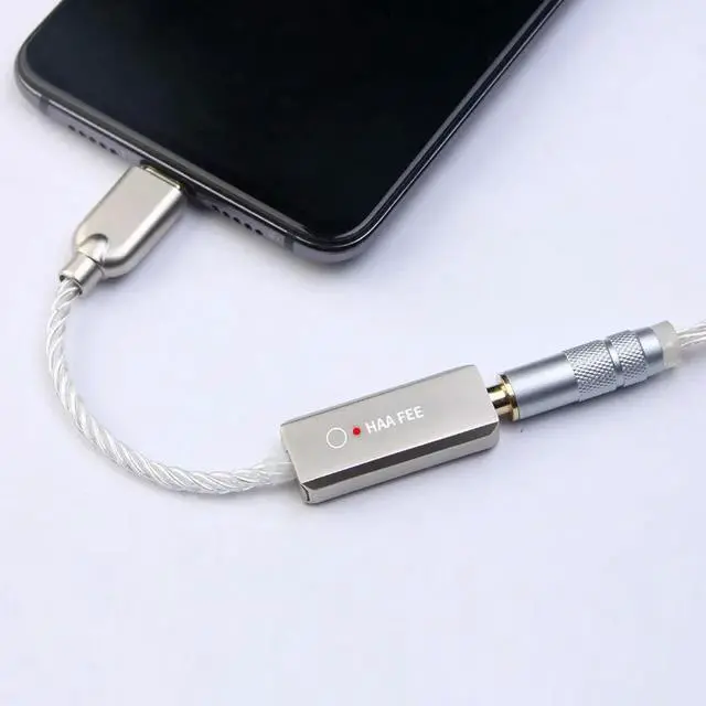 Main image of HAAFEE HA14 Small Tail Mobile Phone USB Decoder Headphone Amplifier ES9281ACpro Decoder