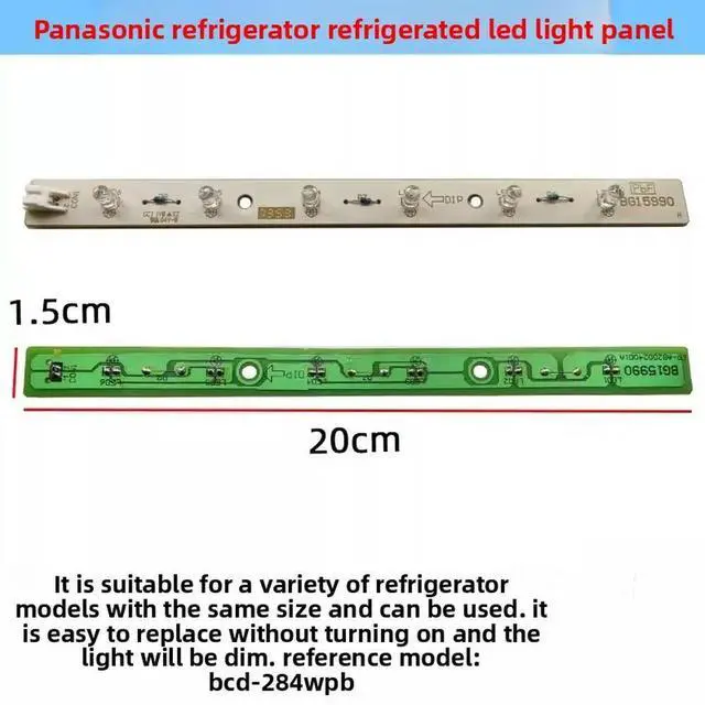 Main image of BG15990 Refrigerator Light 12V 5 Lights LED Light Strip For Panasonic BCD-284WPBC(NR-C28VP2)