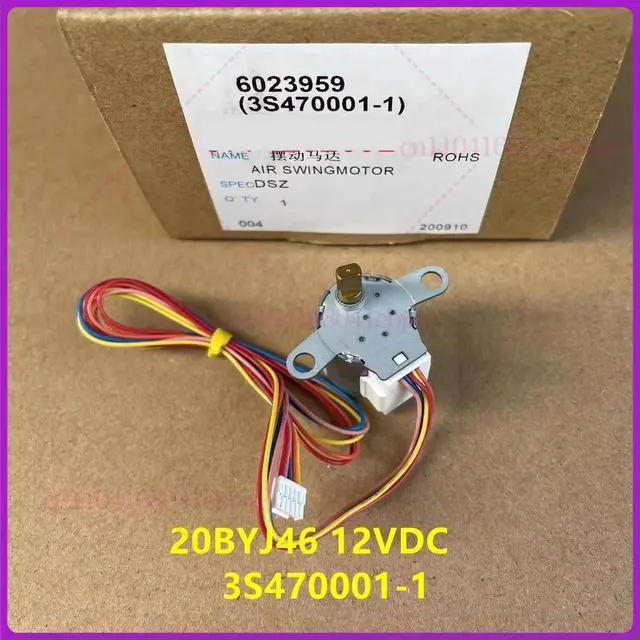 Alt view image 2 of 2 - swing motor for Daikin on-hook air conditioner 20BYJ46 3S470001-1 swing wind motor