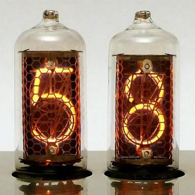 Alt view image 2 of 3 - Imported in8 Original Box Soviet Electronic Glow Tube DIY Clock in12 in14 in18 in8-2 Availe