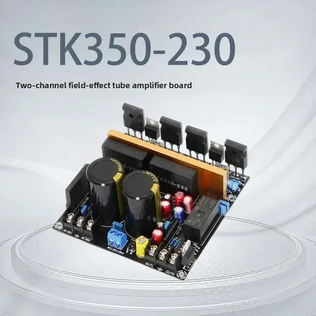 Main image of STK350-230 Dual Channel Field Effect Transistor HiFi High Fidelity Human Voice Rich Classic Tube Amplifier Board