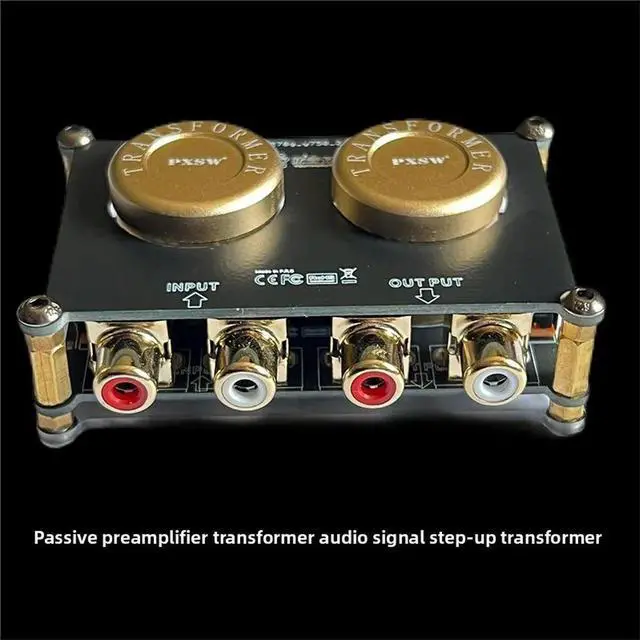 Main image of AV103 Audio Isolator Boost Amplifier Audio Improvement Tone Enhancement Passive Preamplifier Gain Amplifier