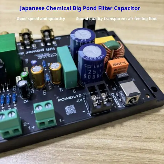 Alt view image 3 of 3 - Fever amplifier, rear stage 35w four channel 12v amplifier AN7550