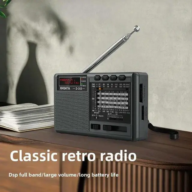Main image of Full-Band Elderly-Specific Radio D368 Walkman Player Bluetooth Multi-Function
