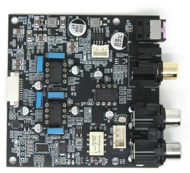Main image of ES9038Q2M decoding board Bluetooth fiber coaxial decoding board power amplifier modification Bluetooth 5.4 version supports LDAC