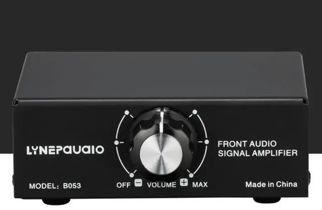 Alt view image 3 of 3 - Headphone Speaker Instrument Stereo Amplifier Enhancer Preamp Sound Amplifier with Volume Adjustment Dual Channel Mixing