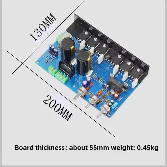Alt view image 2 of 2 - T300 Subwoofer Mono Amplifier Board High Power HIFI 52001943 Pair Tube Audiophile Professional Grade
