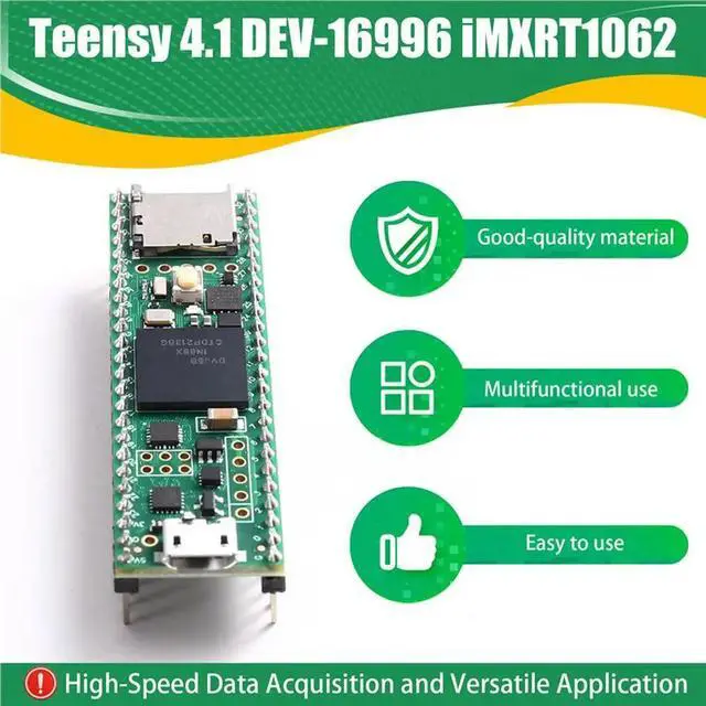 Alt view image 3 of 3 - XU-116996 Teensy 4.1 Development Board IMXRT1062 Mini Computer TEENSY4.1 DEV-16996