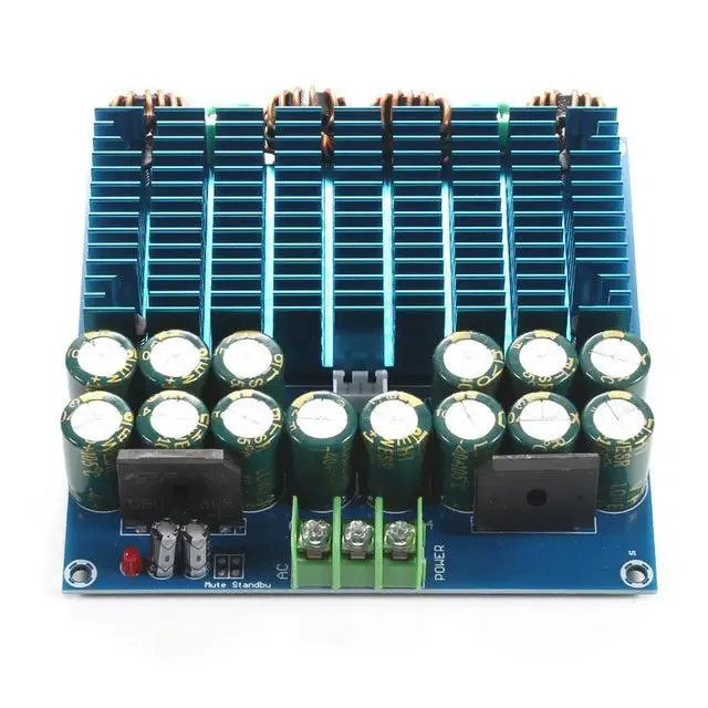 Alt view image 3 of 3 - XH-M252 Ultra High Power TDA8954TH Dual Chip Class D Digital Amplifier Board Audio Amplifier Board 420W*2