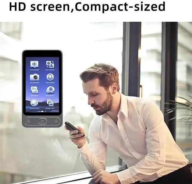 Alt view image 2 of 3 - Language Translator Device 142 Languages Voice Translating Offline Translation Simultaneous Interpretation Text /Photo