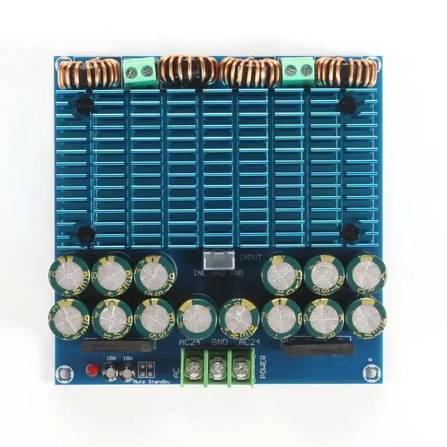 Alt view image 2 of 3 - XH-M252 Ultra High Power TDA8954TH Dual Chip Class D Digital Amplifier Board Audio Amplifier Board 420W*2