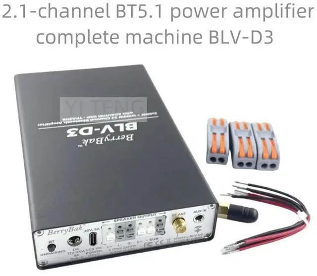 Main image of 2x50W+100W 2.1-channel TPA3116/ADAU1701 chip HIFI BT 5.1 digital power amplifier whole machine BLV-D3