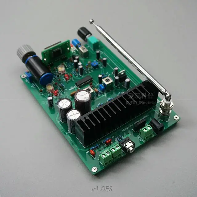 Alt view image 3 of 3 - FM tuning FM stereo radio circuit board TA8167&TDA2009 integrated electronic DIY production