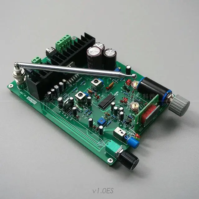 Alt view image 2 of 3 - FM tuning FM stereo radio circuit board TA8167&TDA2009 integrated electronic DIY production