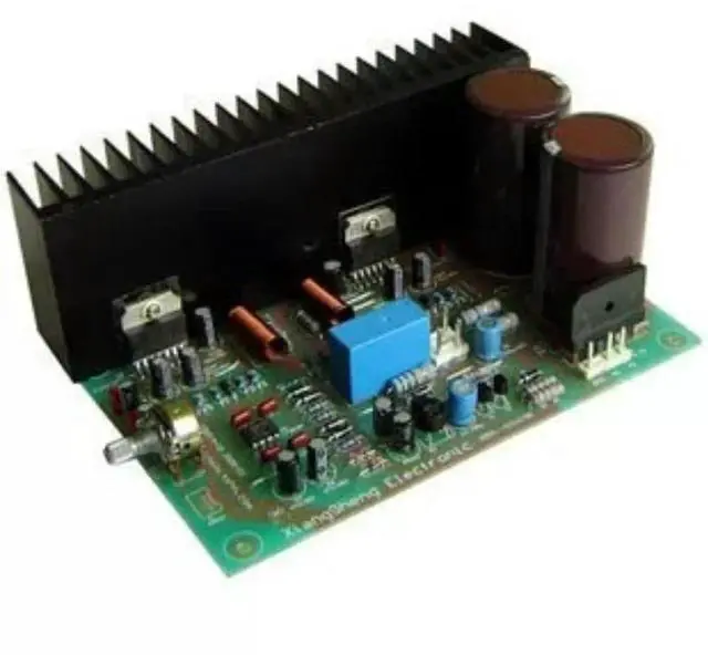 Main image of Tda7293 installed 2×140w dc servo constant current power amplifier board