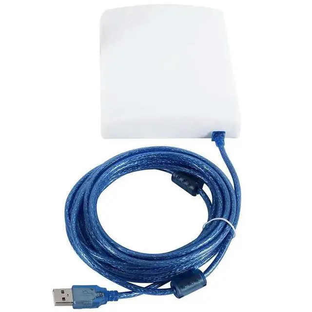 Alt view image 2 of 3 - 4X 150Mbps High Gain 14Dbi Antenna 5M Cable USB Adapter High Power Outdoor Waterproof Long Range Receive