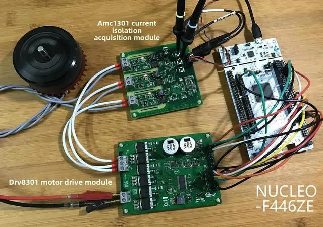 Alt view image 3 of 3 - AMC1301 3-channel Isolated Current Acquisition Module 200KHz Bandwidth Three-phase Motor Analog Isolation