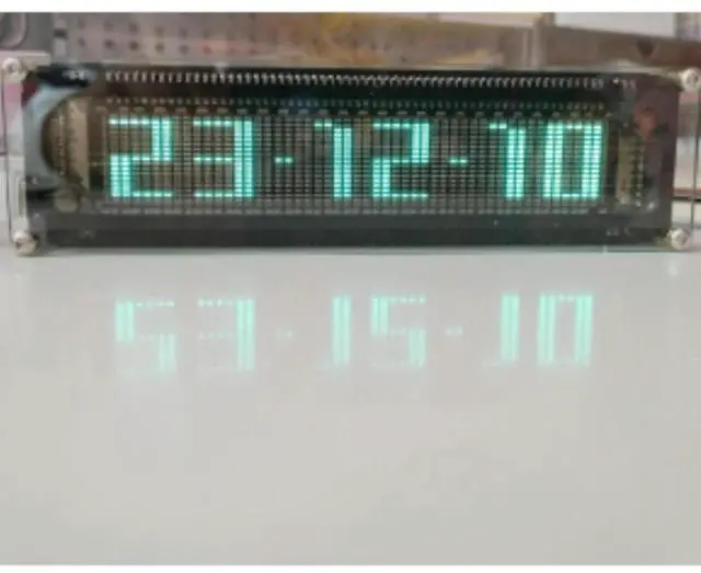 Alt view image 3 of 3 - AK5017 Version Music Spectrum, Spectrum Audio Display, Spectrum Rhythm Light Clock Voice Control Wiring