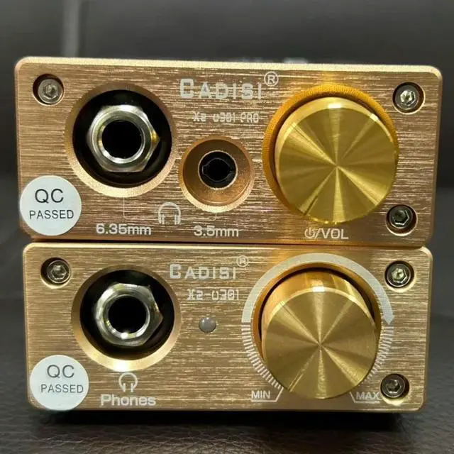 Alt view image 2 of 3 - Large thrust desktop headset amplifier, Class A headset amplifier, linear headset amplifier,