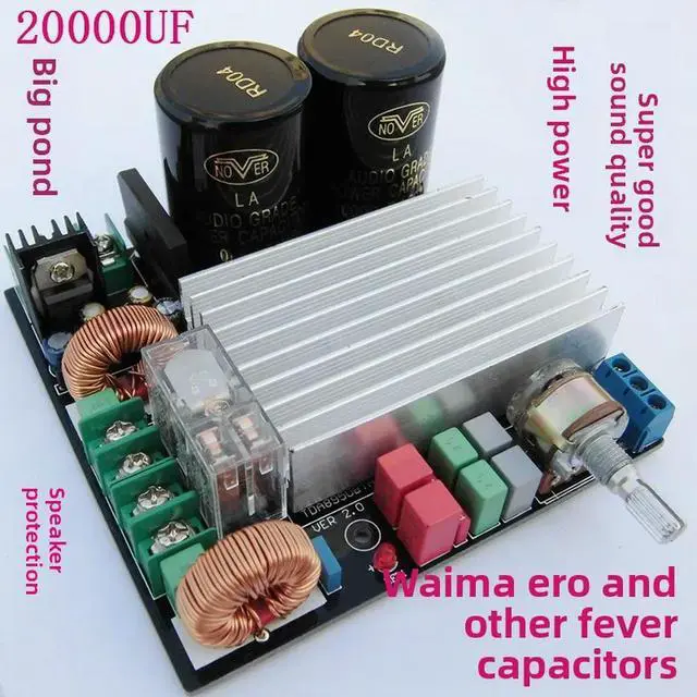 Alt view image 2 of 3 - TDA8950 Amplifier Board High-Power Digital Class D Amplifier Good Sound Comparable to 3886 7294 Super 7498