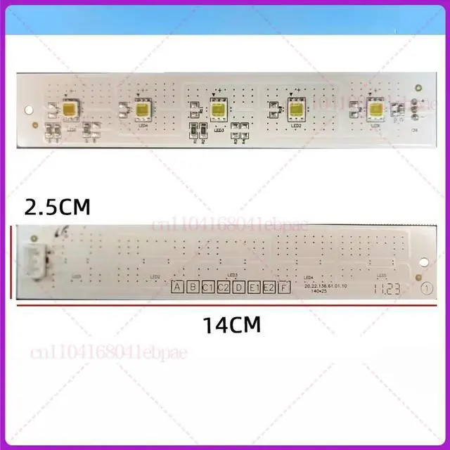 Main image of for Refrigerator LED Light Bar Display Lighting Board DA92-00150A DC12V 1.6W Parts
