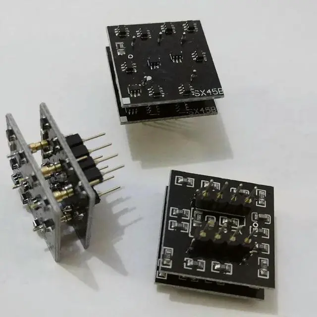 Alt view image 2 of 3 - MeiYin Discrete Component Dual Operational Amplifier Chip Module Class A Elastic Music Preamplifier Effects Board 4558d
