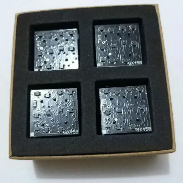 Alt view image 3 of 3 - MeiYin Discrete Component Dual Operational Amplifier Chip Module Class A Elastic Music Preamplifier Effects Board 4558d