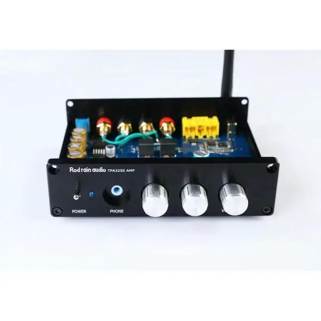 Alt view image 2 of 3 - Nvarcher TPA3250 HIFI Bluetooth 5.1 Power Amplifier 130W+130W Class D Stereo Digital Desktop With volume adjustment