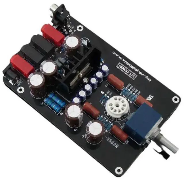 Main image of LXV-OT7MKII Line, 12AU7 Gallstone BA5417 Hybrid Power Amplifier