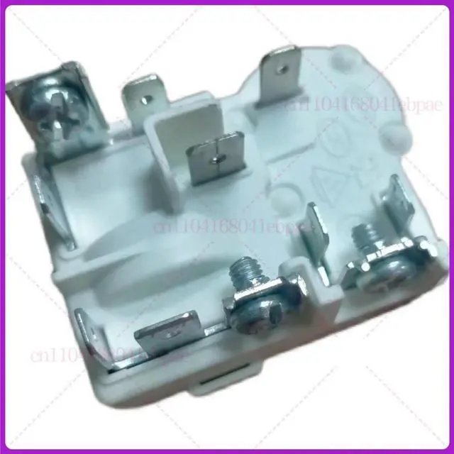Alt view image 2 of 3 - 2pcs Replacement Universal 11Pin Compressor PTC Starter Zhb40-105P15C with Screw Refrigerator Overload Protector Relay