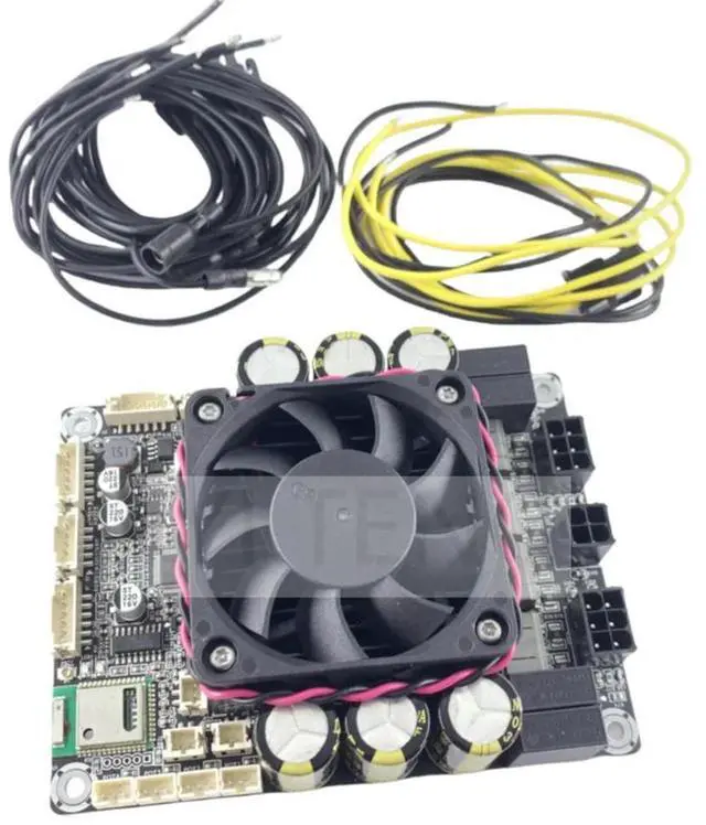 Alt view image 3 of 3 - 2x100W+1x200W Class D audio amplifier board with ADAU1701 DSP BT 5.0 4.0/2.1/2.0 system - JAB5 is in stock