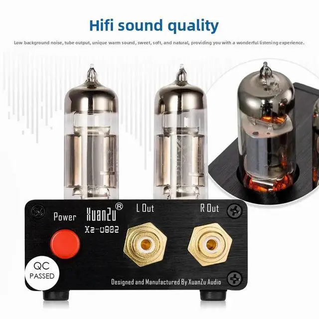 Alt view image 2 of 3 - Turntable MM PHONO Cartridge Amplifier Phono Stage Vinyl Phono Stage Pure Class A LP Vinyl Tube