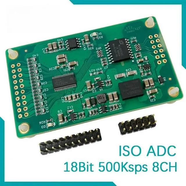 Main image of ADS8698 18Bit 500Ksps 8-Channel Isolated SAR ADC Module