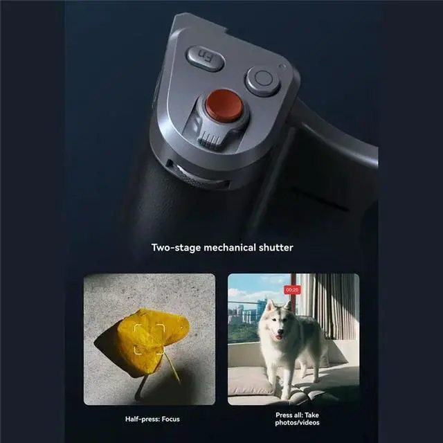 Alt view image 3 of 3 - TELESIN For Enhanced Photography For 17 Pro Compatible Bluetooth Selfie Grip Vlog Handle Camera Adapter