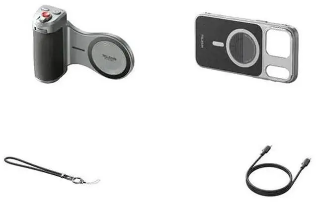 Main image of TELESIN For Enhanced Photography For 17 Pro Compatible Bluetooth Selfie Grip Vlog Handle Camera Adapter