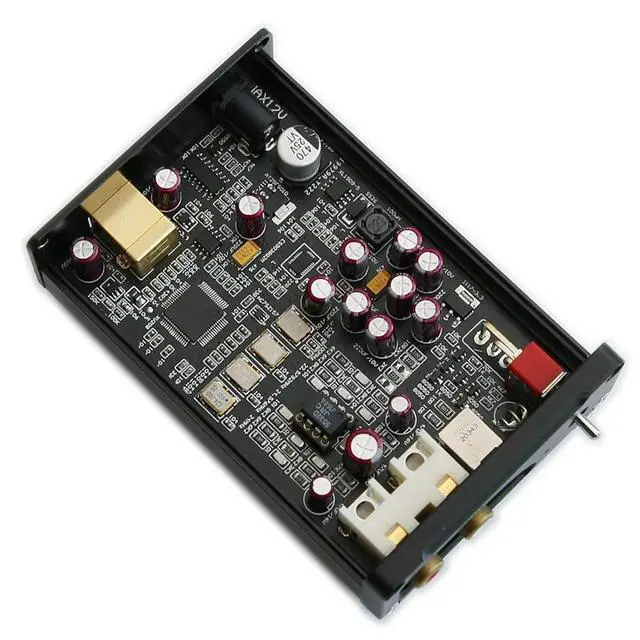 Alt view image 3 of 3 - DAC6 XMOS208+ES9038 Home USB Digital Turntable Decoder with Power Supply