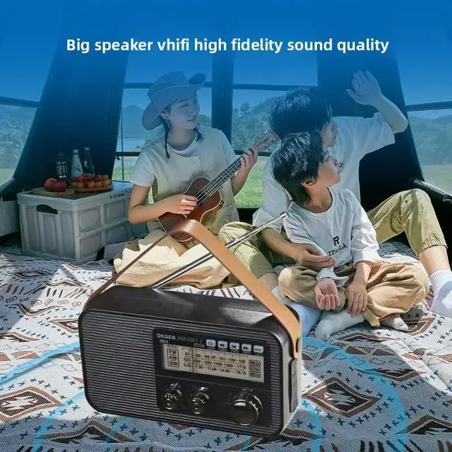 Alt view image 2 of 3 - R803 Pointer Retro Full Band Elderly Radio Card Slot Bluetooth Speaker Support U Disk