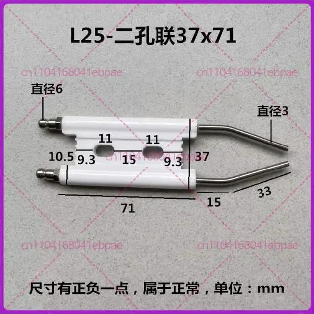 Main image of Burner Ignition Eelctrode Igniter Induction Needle Boiler Gas Stove High Temperature Ignition Needle