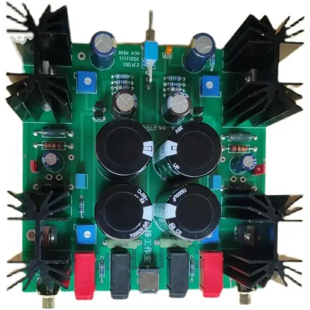 Alt view image 2 of 3 - pass aca Class A mini power amplifier board 5W output DC 24V