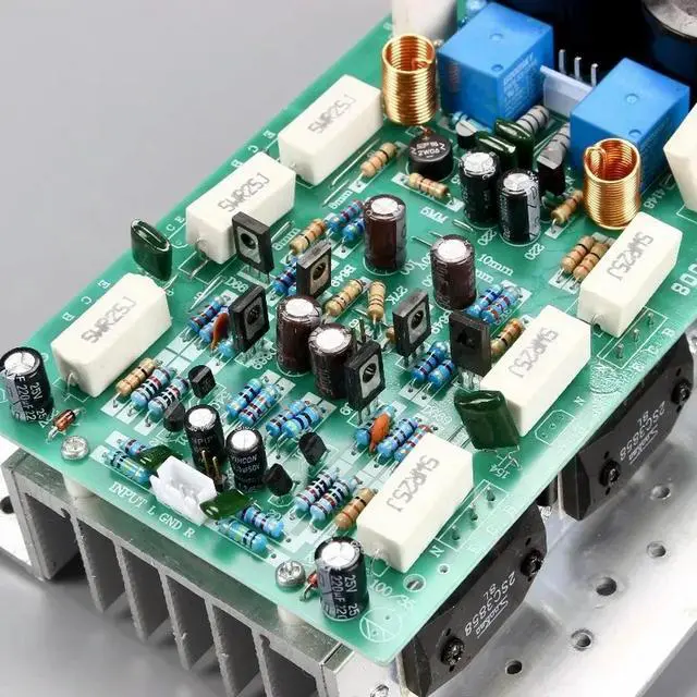 Alt view image 3 of 3 - SanKen 1494/3858 400W 2.0 Channel Stereo High Power Amplifier Board Audio Finished Product