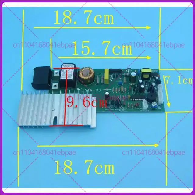 Alt view image 2 of 3 - 2100w induction cooker motherboard universal board conversion board induction cooker circuit board universal repair parts
