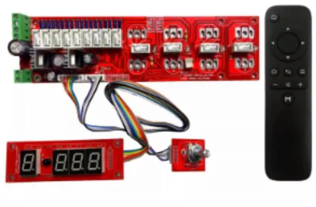 Main image of Relay Volume Board Volume Controller with Display Remote Volume Board with Input Switching
