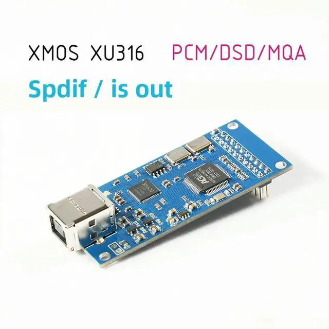 Main image of XMOS XU316 USB Digital Interface Supports MQA Full Expansion DSD512 PCM768