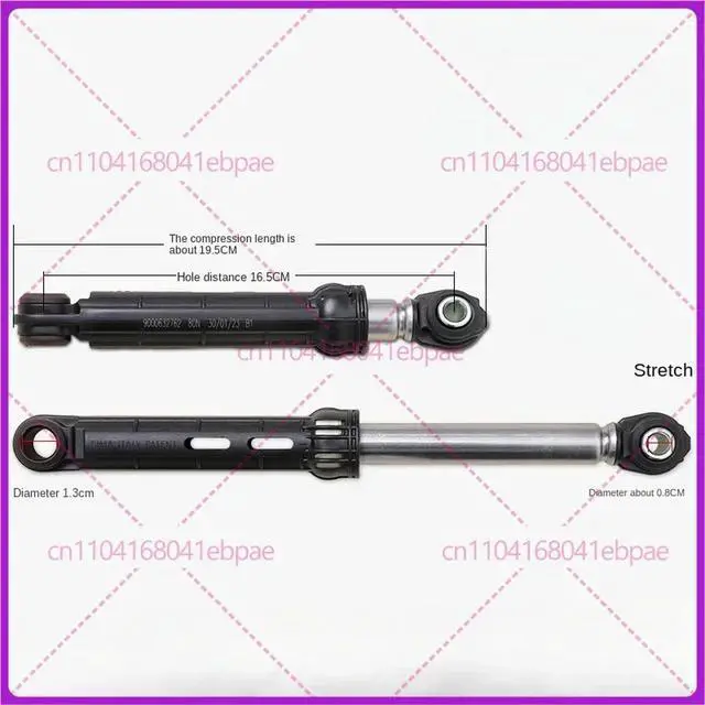 Alt view image 3 of 3 - 3pcs for Siemens Bosch 9000632762 drum washing machine shock absorber damper