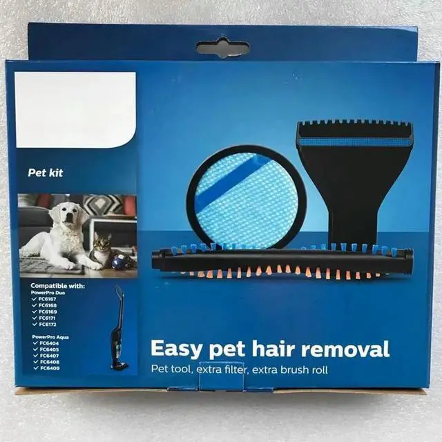 Alt view image 3 of 3 - Roller brush/filter parts replacement For vacuum cleaner FC6409 FC6171 FC6405 6407 FC6077 pet hair removal