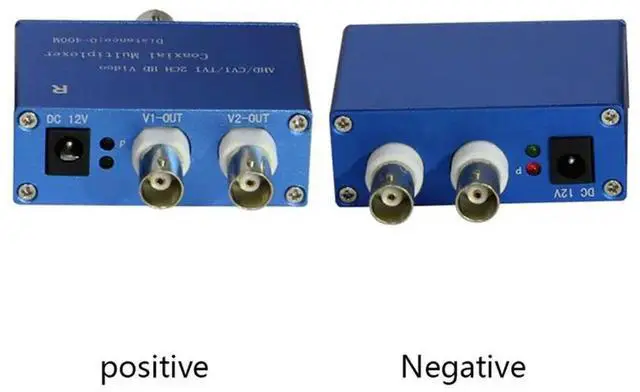 Main image of 3X Two-Channel AHD/CVI/TVI1080P HD Video Multiplexer Coaxial HD Expander Adder For Camera