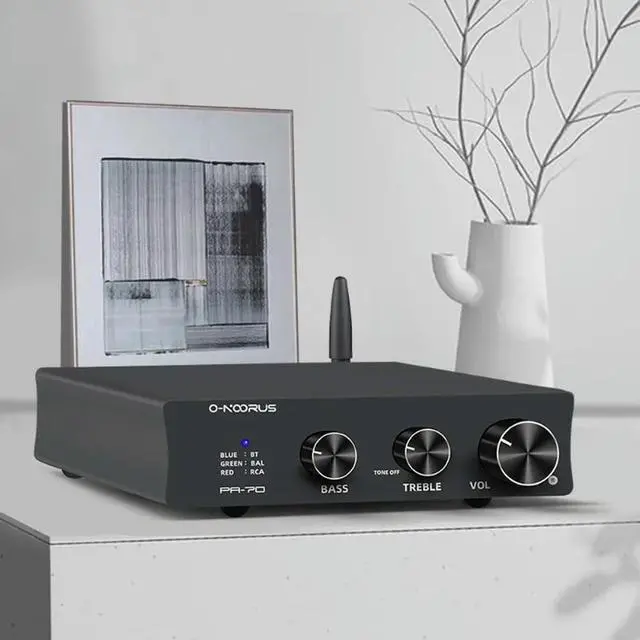 Alt view image 2 of 3 - Ma12070 audiophile-grade hi-fi digital mini home amplifier - desktop bluetooth 5.0 speaker