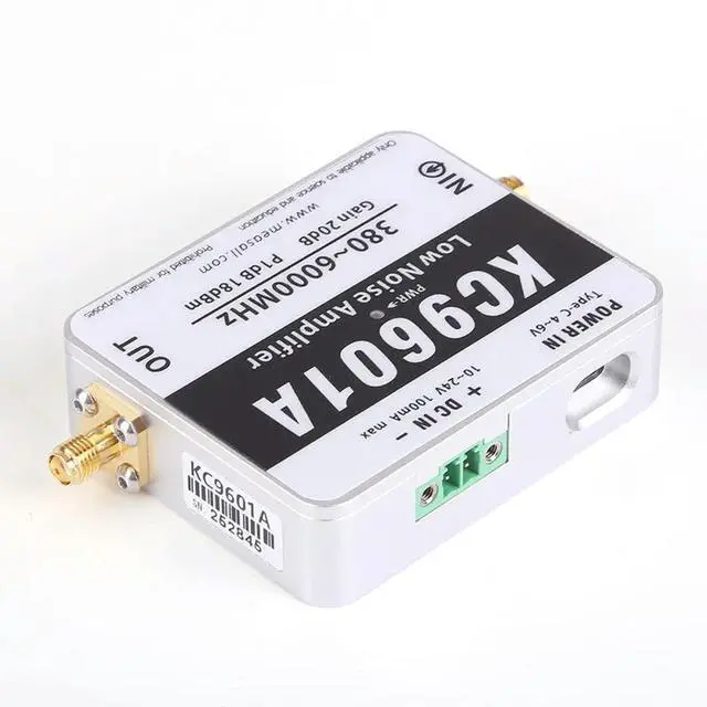 Main image of Kc9601a 6ghz 20db low noise amplifier module 380mhz-6000mhz wide frequency lna