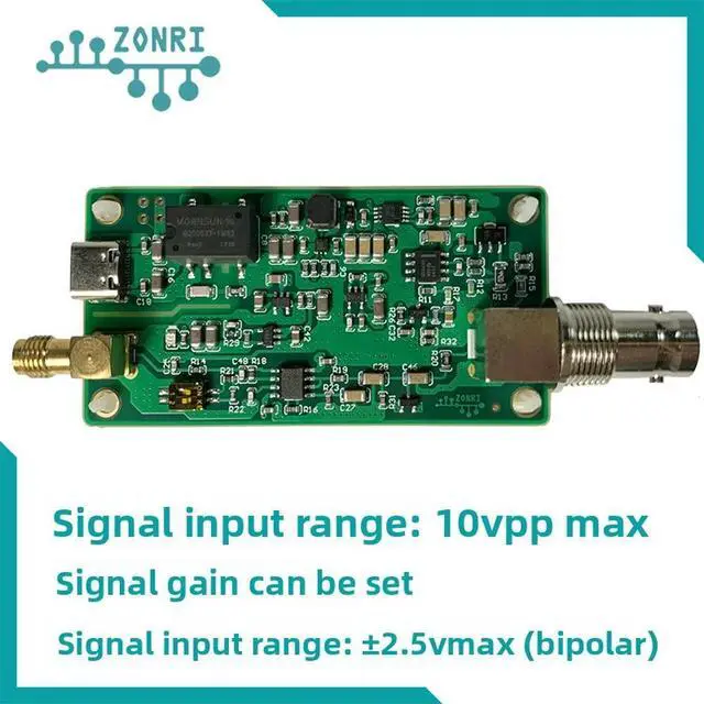 Alt view image 2 of 3 - IEPE Interface Conversion/Current Source Adaptation/4mA Constant Current Source/Vibration/Acceleration Sensor Interface Module